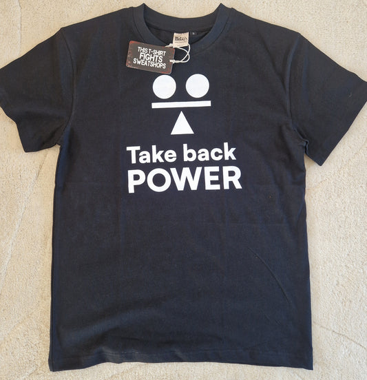 Take Back Power official t-shirt