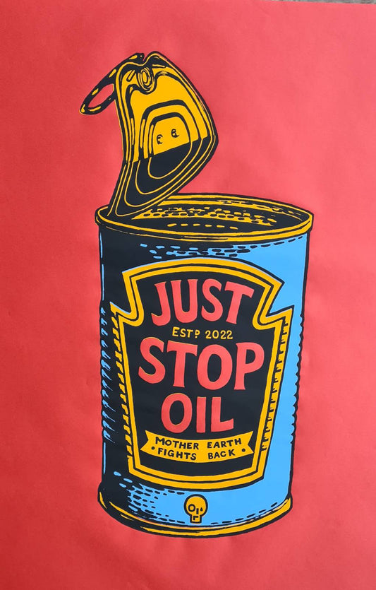 Unsigned Soup Can Print - Miles Glyn Paris 68 (50cm x 70cm Paper)